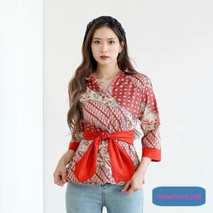 Ethnic Batik Top for Women - Perfect Casual Look, Women Blouse, Blouse For Women, Ethnic Dress, Women Formal