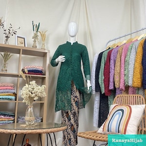Sequin Tille Tunic Kebaya Fashion: Traditional Style with a Modern Touch, Kebaya, Kebaya Dress, Kebaya Modern, Kebaya Set, Kebaya Encim
