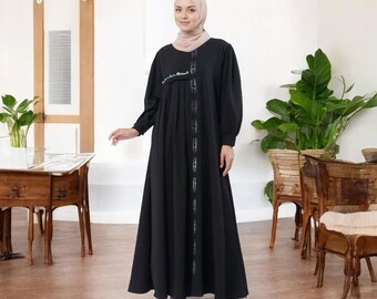Lovela Maxi Muslim Party Dress with Swarovski Details, Muslimah fashion, Muslim Women, Women Dress, Islamic Dress