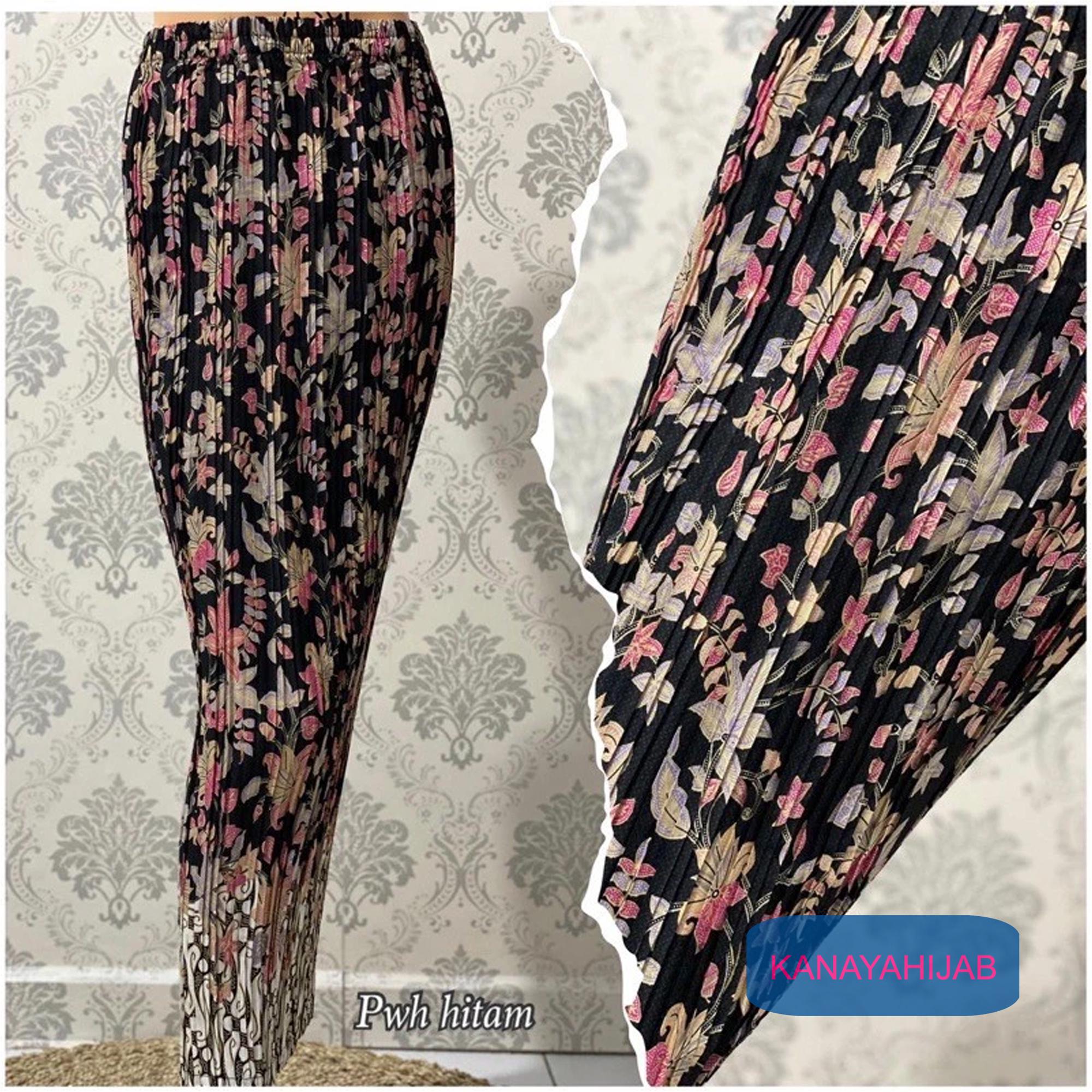 エレガントなプリスケットバティックスカートモチーフ、バティック