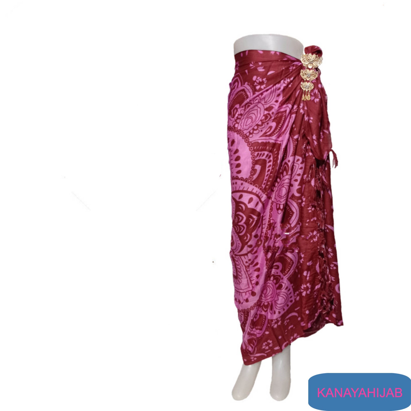 Tropical Colors: Bright Luxurious Batik Motif Bali Beach Sarong, Sarong ...