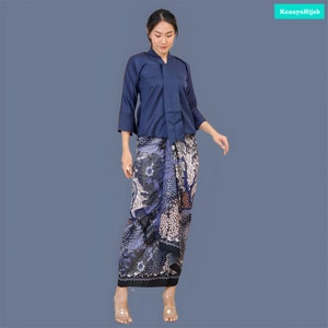 Chic Kutubaru Style Graduation Kebaya Set Modern Batik Design,Kebaya Dress,Kebaya,Kebaya Modern,Kebaya Encim,Kebaya Bali,Kebaya Set