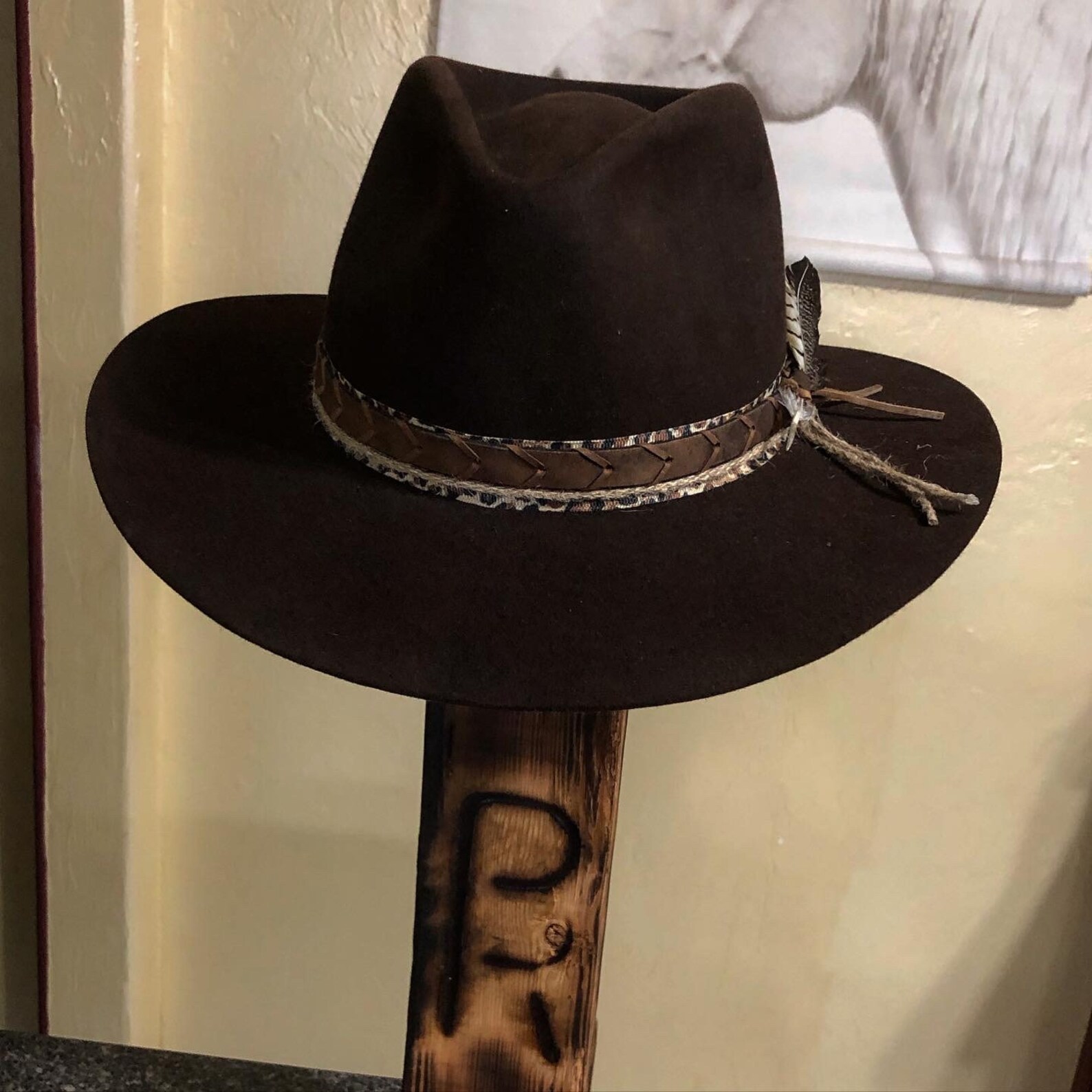 Vintage cowboy hat Etsy