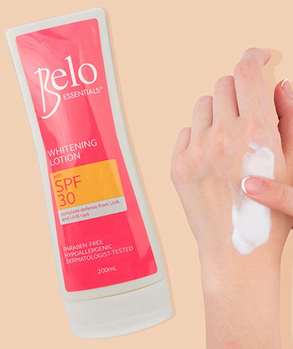 Belo Essentials Whitening Lotion with SPF 30 200ml Etsy