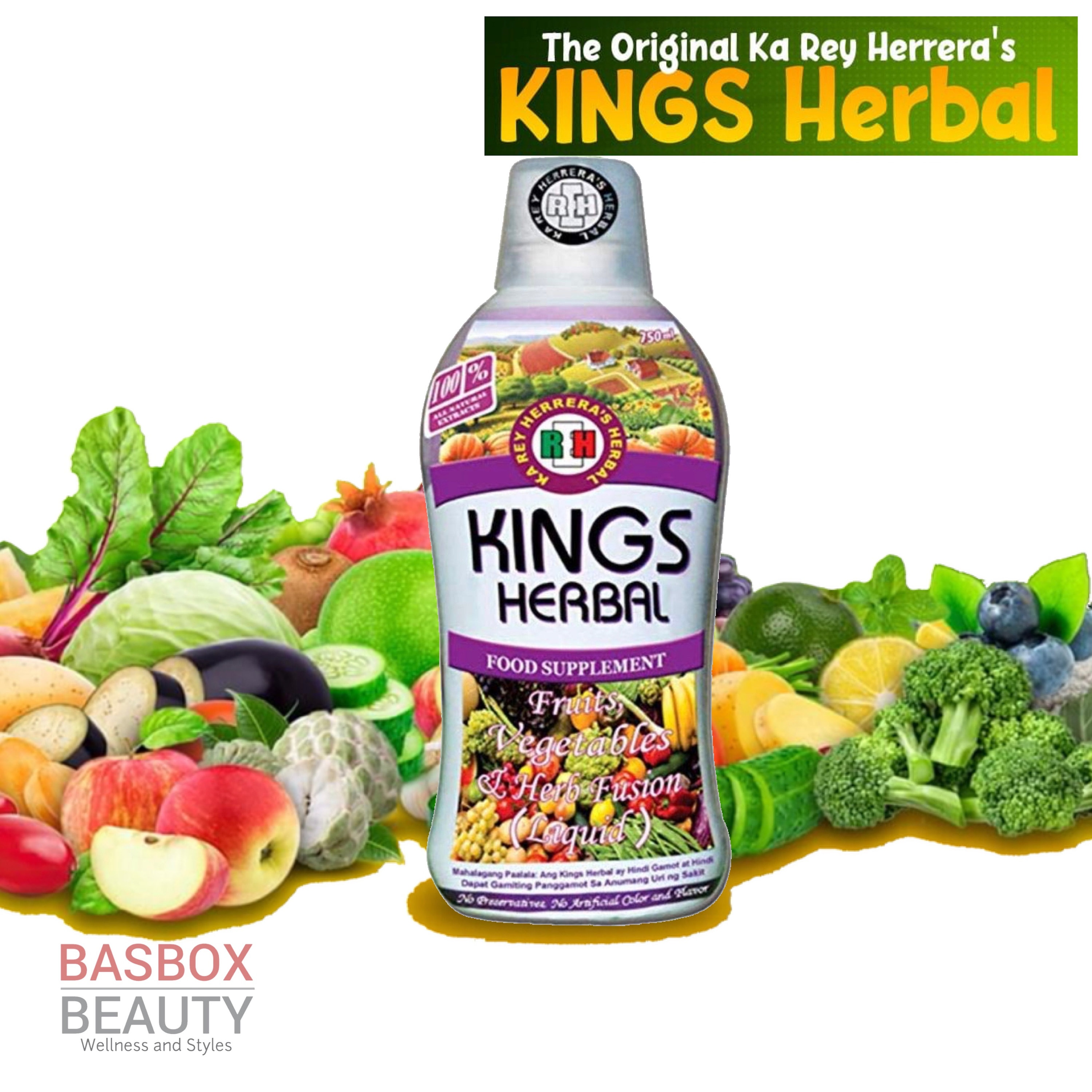 KINGS HERBAL Food Supplement Fruit Vegetables & Herbs Fusion Etsy