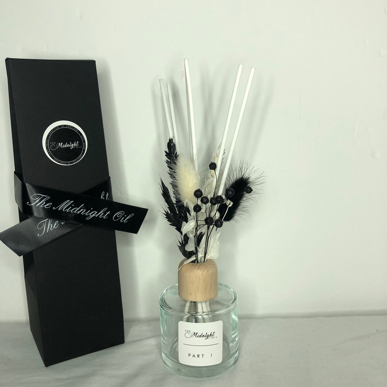 Mono Dried Flower Reed Diffuser dried flowers home decor Etsy