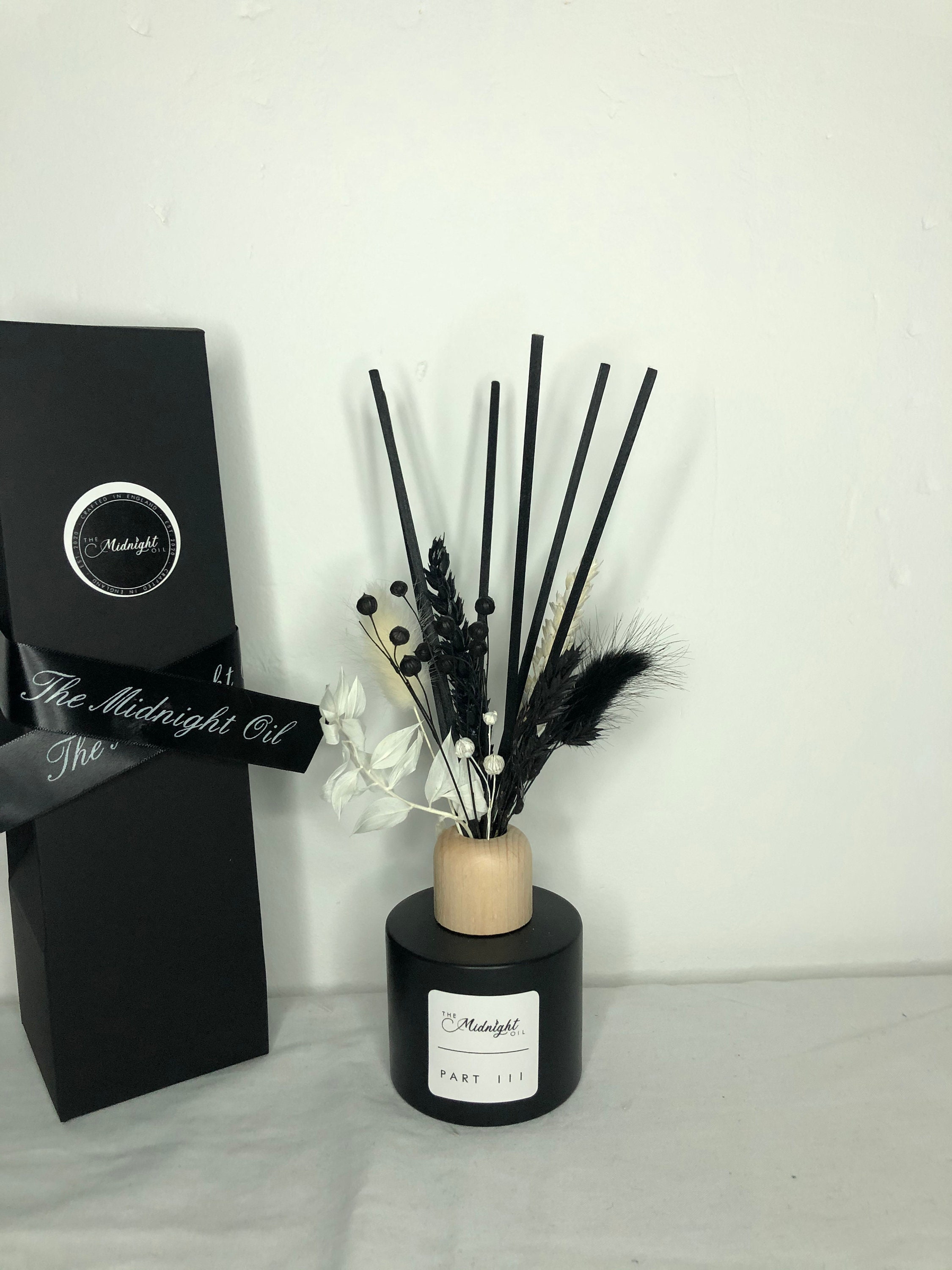 Mono Dried Flower Reed Diffuser dried flowers home decor Etsy