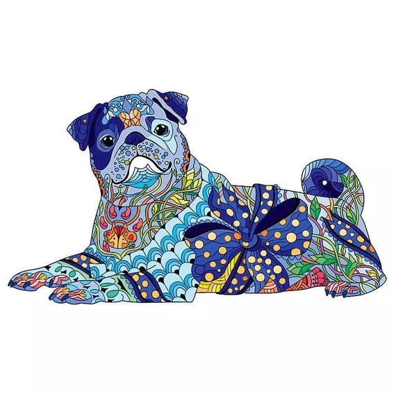 Unique Dog Home Wooden Puzzle - Advanced Jigsaw For Adults And