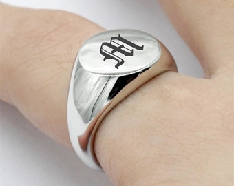 Personalised Engraved Ring Promise Ring for Him&Her, Anniversary Gift Custom Words Wedding Band Motion Ring Casual