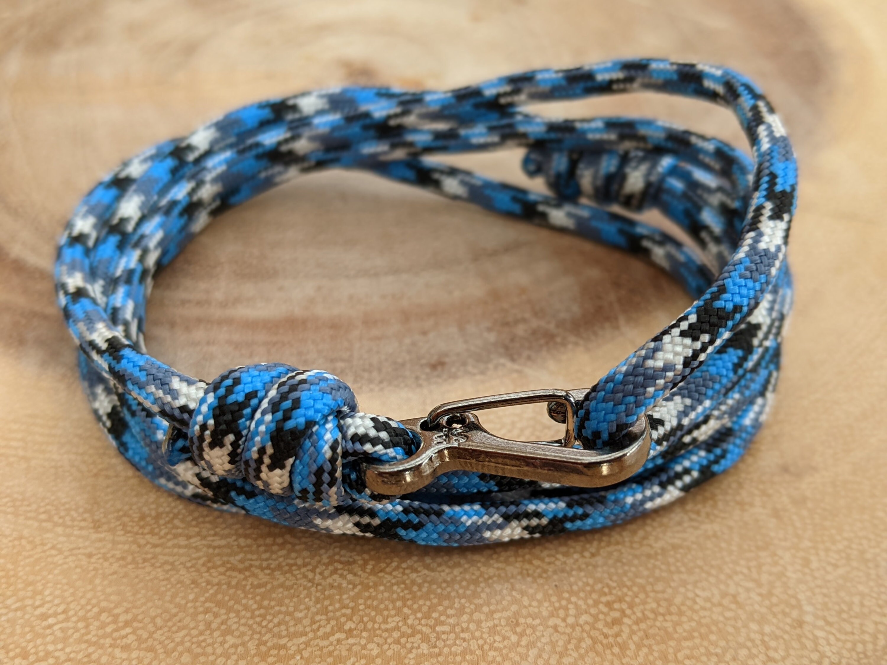 Paracord carabiner bracelet / 'MilSpec' 550lb 7 Etsy