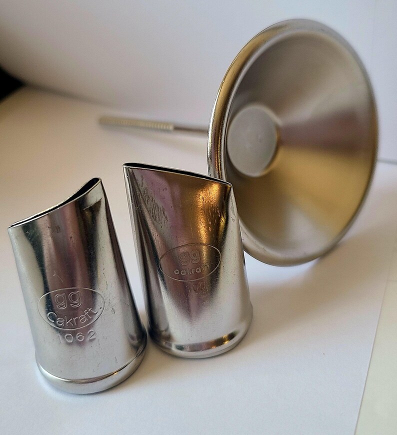 GG Cakraft Piping Tool Set 106 1062 Flower Nail Etsy