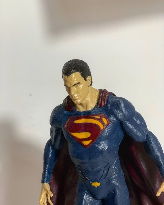 Man of Steel Superman Action Figure - Etsy