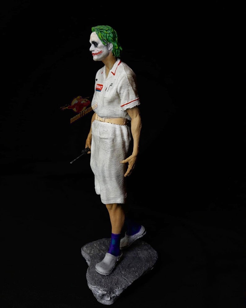 Dark Knight Nurse Joker Action Figure Collectible Heath Ledger Joker Dc Comics Super Hero image 3
