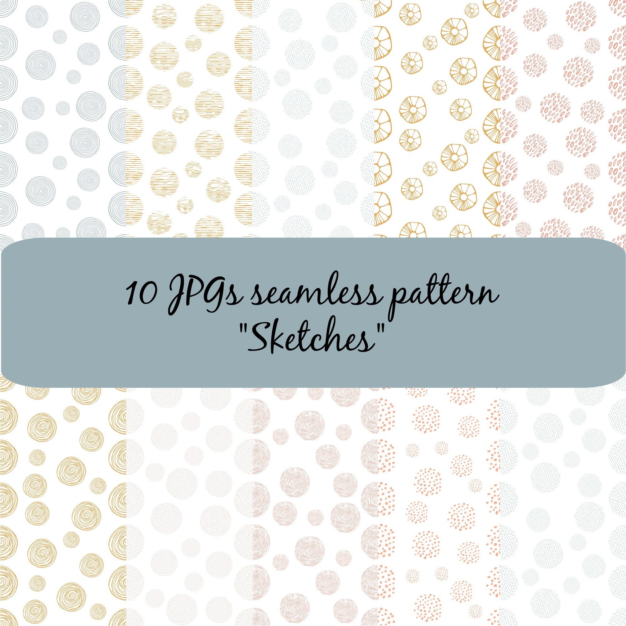 Download Seamless Pattern Clipart Digital Scrapbook Kits Photo Album Scrapbook Digital Paper Circle Seamless Digital Paper Clipart Paper Bundle Insta