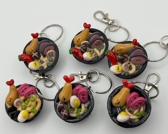 Miniature Ramen bowl Keychain/Magnet