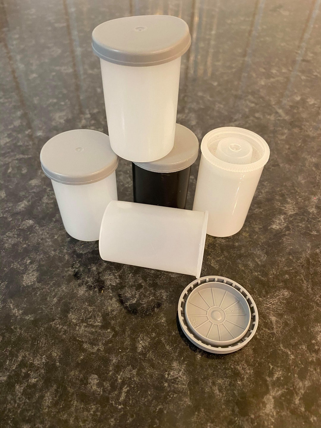 35mm Empty Film Canister Joblots. Various Quantities Ideal for DIY