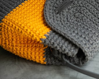 Sunflower Crochet Back Pack Pattern
