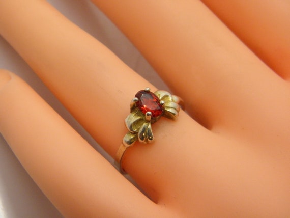 Sterling Silver Red Gemstone Ruby STYLE Accented … - image 8