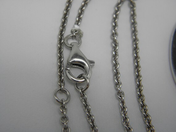 Solid 925 Sterling Silver Ruby & Diamond Lady Dog… - image 4