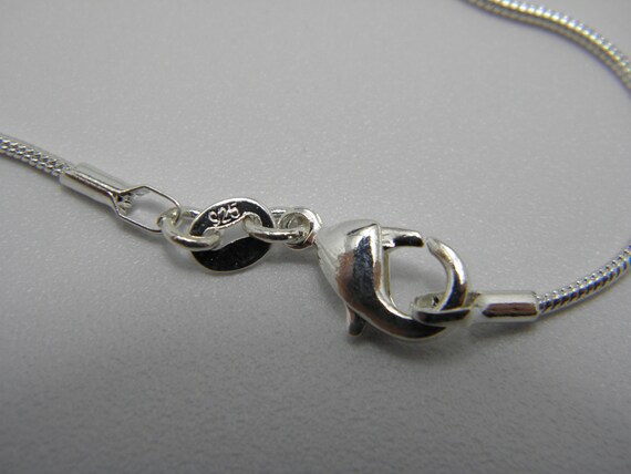 Solid 925 Sterling Silver Large Abalone Shell Pen… - image 7