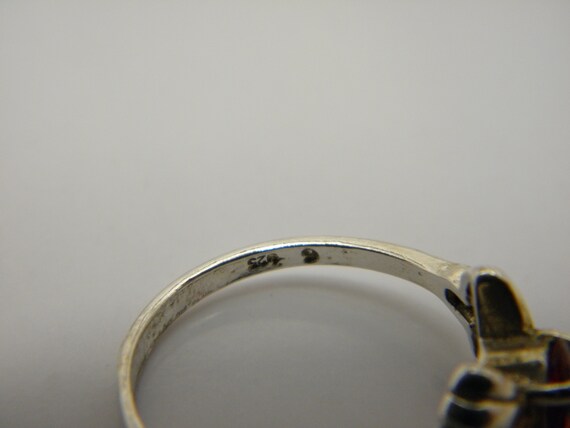 Sterling Silver Red Gemstone Ruby STYLE Accented … - image 7