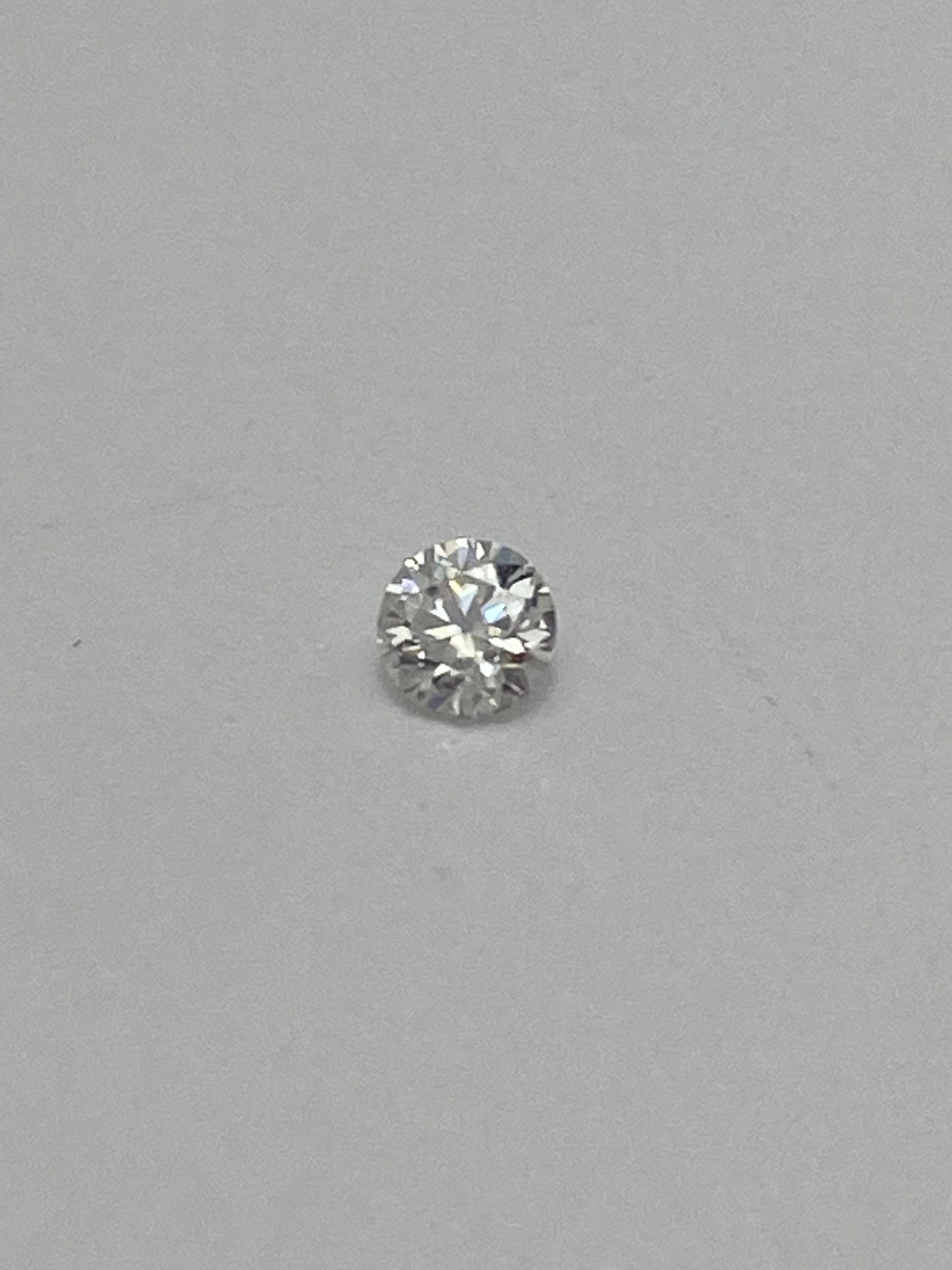 Beau ! 1.00 CT De Couleur VVS1 Rond Brillant Coupe Blanc Desseré - Foto 6