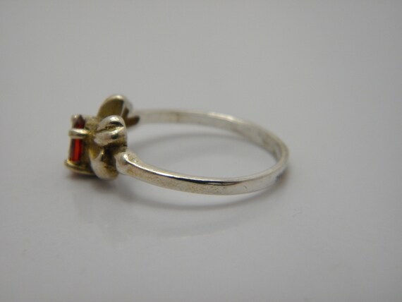 Sterling Silver Red Gemstone Ruby STYLE Accented … - image 4