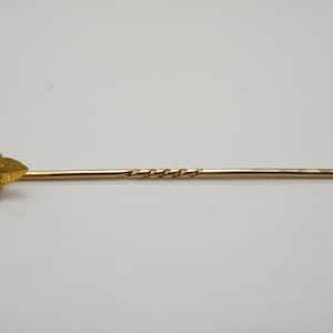 Solide 15 Karat Gold Vintage Perlen Brosche Schöne Vintage Zustand FREE Post