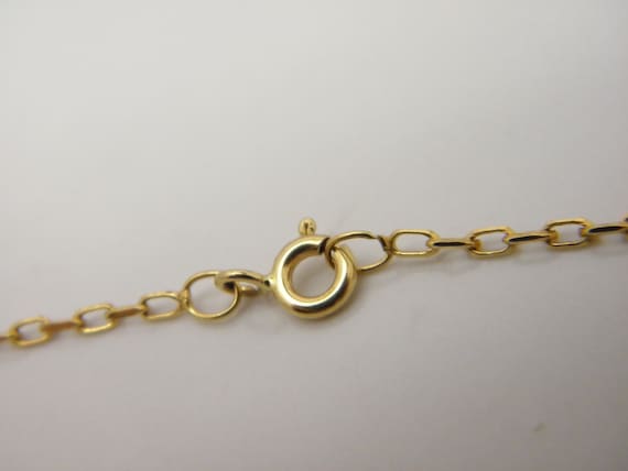 Heavy Solid 18ct Yellow Gold Snowflake Pendant Ne… - image 6