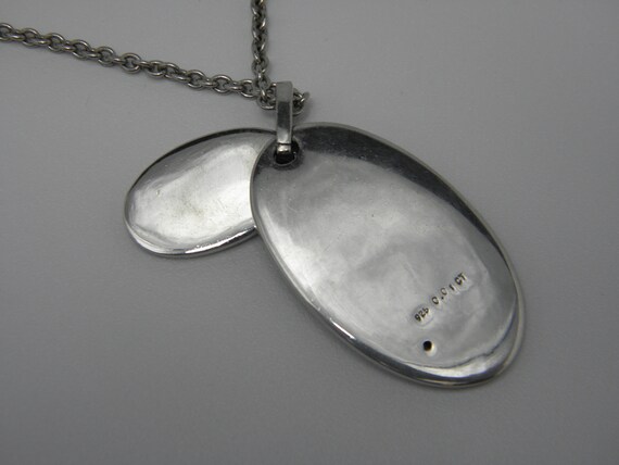 Solid 925 Sterling Silver Ruby & Diamond Lady Dog… - image 5