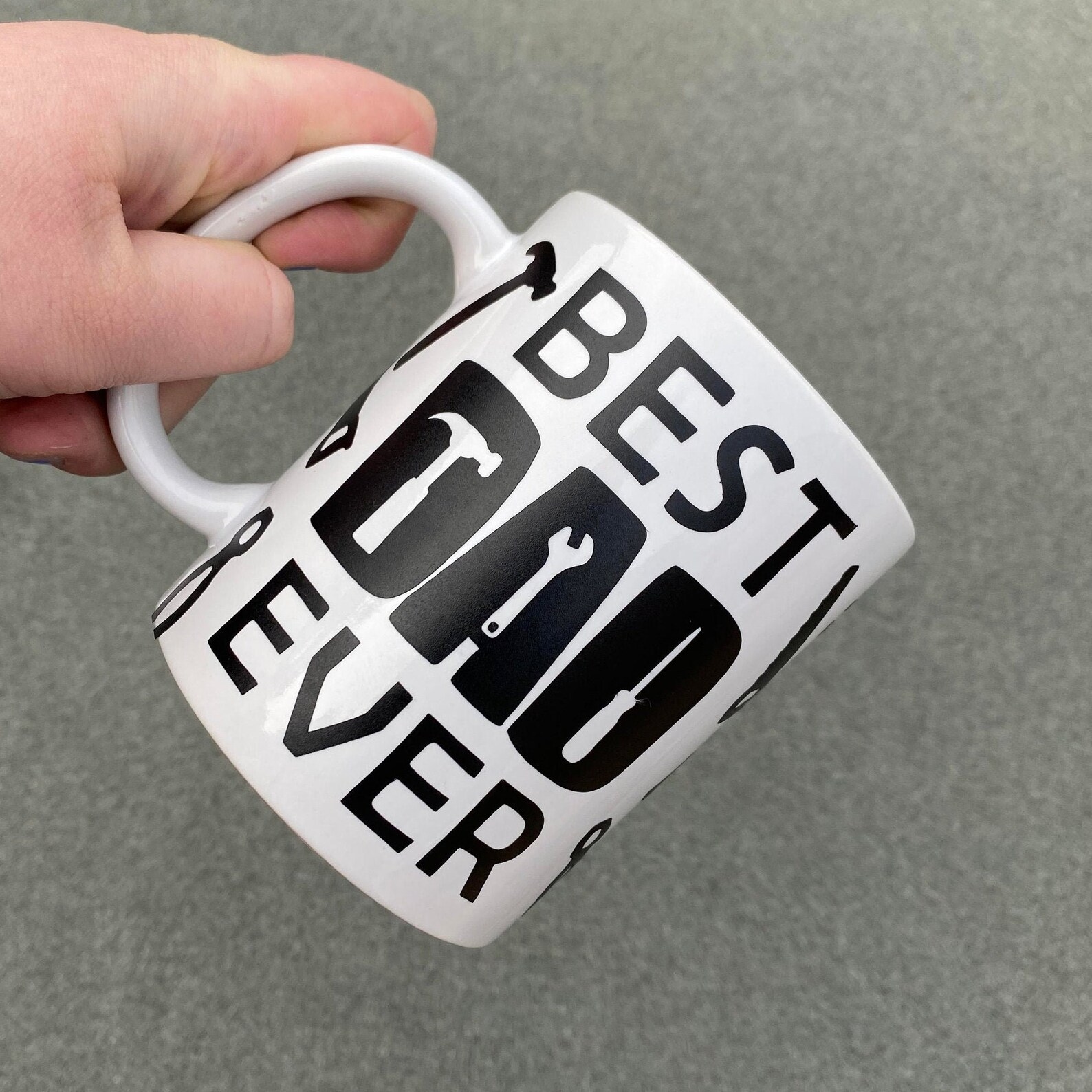 Fathers day fathers day gift dad tea cup mug cuppa gift Etsy