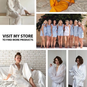 Linen Women Suit, White Linen Blazer & Shorts, Linen Two Piece Set, High Waisted Shorts, 100% Linen Jacket for Women, Linen Summer Suit image 10
