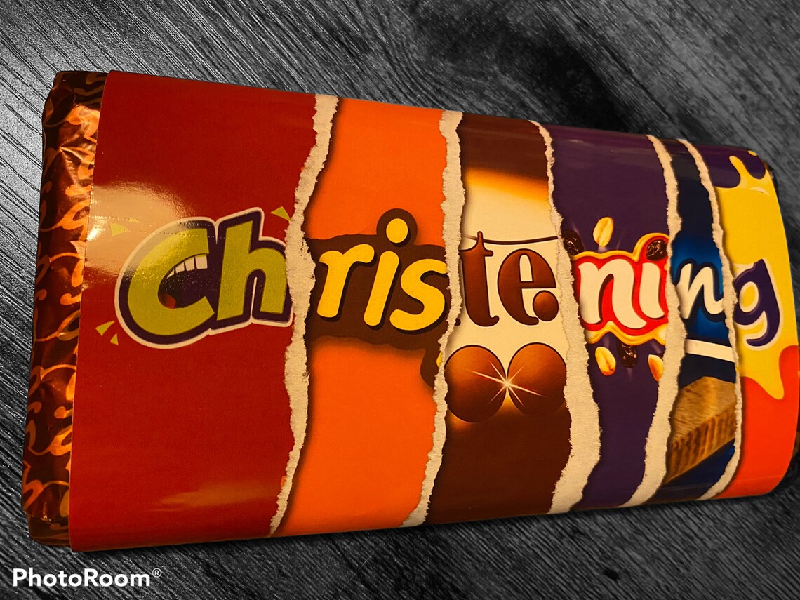 Novelty Chocolate Bar Novelty Chocolate New Baby New Etsy