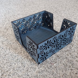 Portatovaglioli tagliato al laser file vettoriale digitale formato dxf svg