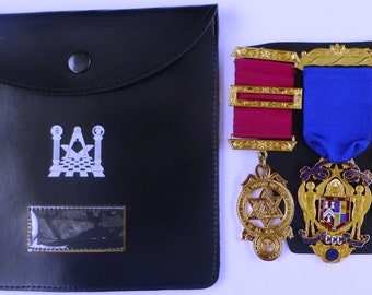 Masonic Breast Jewel Holder/Wallet – Large with Logo – LR381