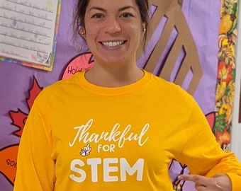Thanksgiving Shirt Teacher, STEM tshirt