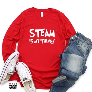 Read Across America Teacher Shirt, Teacher Tee, STEAM tshirt