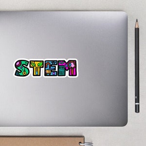 STEM Sticker, STEM Teacher, Makerspace
