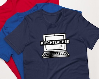 Technology Teacher TShirt, Computer Teacher, Teacher Tee