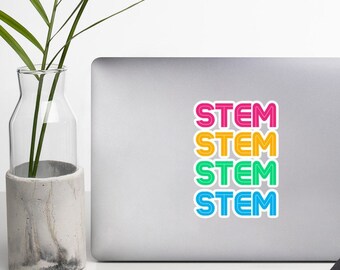 STEM Sticker, Teacher Decal, Teacher Stickers