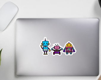 Robot Sticker, Teacher Decal