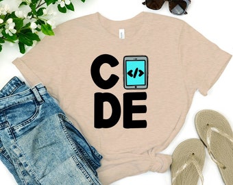 Coding Shirt, Technology Teacher Shirt, Code