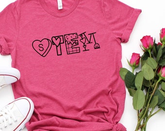 STEM Valentine's Day Teacher Shirt, February Vday Tee