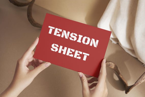 Red Dwarf TENSION SHEET Funny Memorabilia A5 Greetings Card All Occasions | Custom Message | Birthday Card for Red Dwarf Fan, 60th Birthday