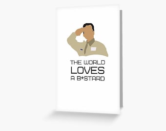 Red Dwarf Rimmer Greetings Card: Funny Sci-Fi Memorabilia