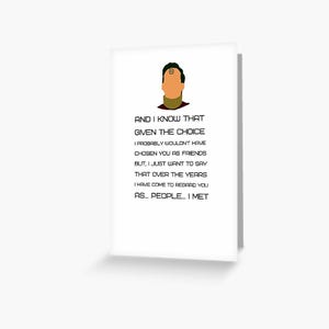 Red Dwarf Rimmer Funny Memorabilia A5 Biglietto di auguri per tutte le occasioni / Messaggio personalizzato / Stampa professionale / Biglietto di compleanno per fan di Red Dwarf