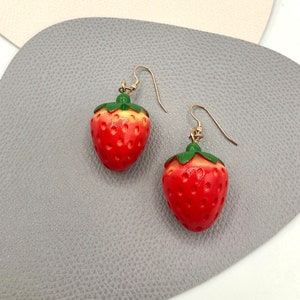 Food earrings fruit store jewelry etsy lmkacrylics