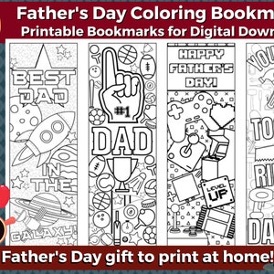 handmade father s day gift photo bookmarks for dad etsy