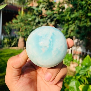 1 Piece Beautiful Caribbean Calcite Sphere
