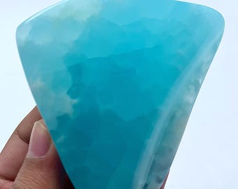 Caribbean Calcite Freeform – Real Crystal Gemstone